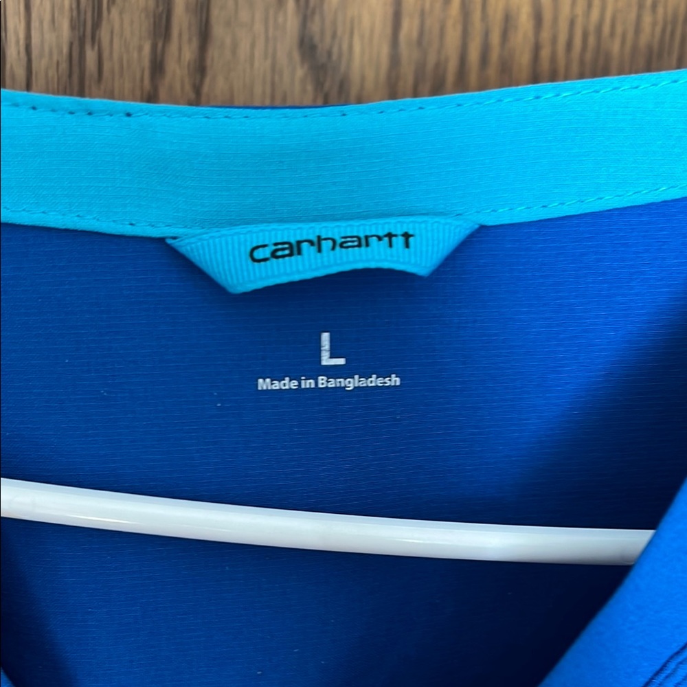 Cherokee Infinity Blue Scrub Top - image 2